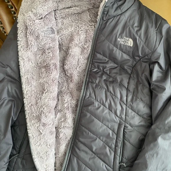 NORTH FACE SUPER WARM reversible aspect . 2 coats in 1 COAT - Picture 2 of 7